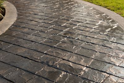 Stamped Concrete Installation in Dallas, TX