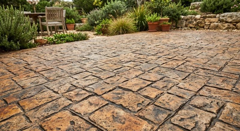 Concrete Patio Finishing in Dallas, TX