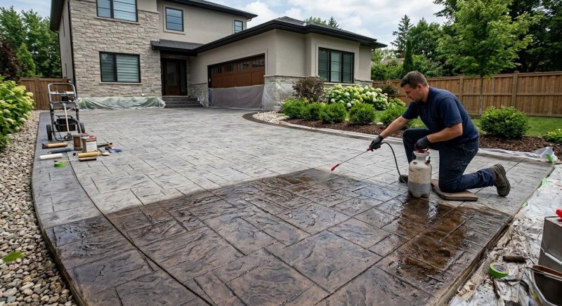 Concrete Staining Service in Fort Worth, TX