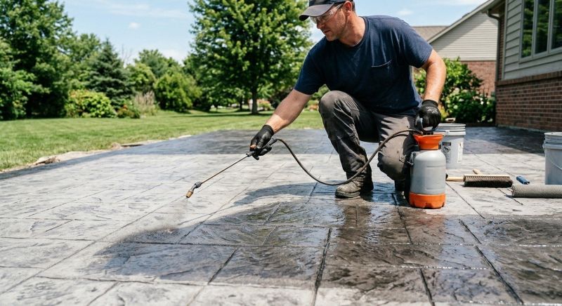 Concrete Staining Service in Corpus Christi, TX