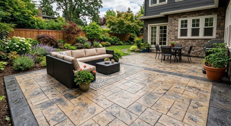 Patio Stamping in Dallas, TX