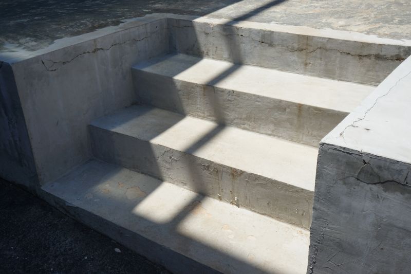 Products For Stamped Concrete Stairs Service in use