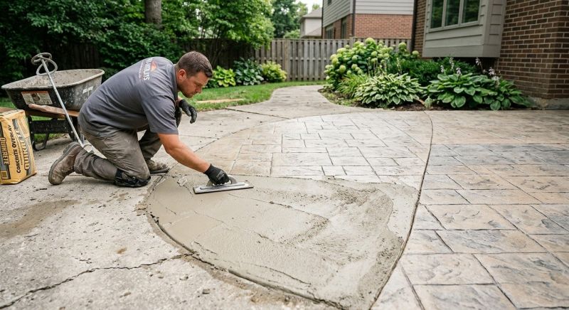 Stamped Cement Installation in Corpus Christi, TX