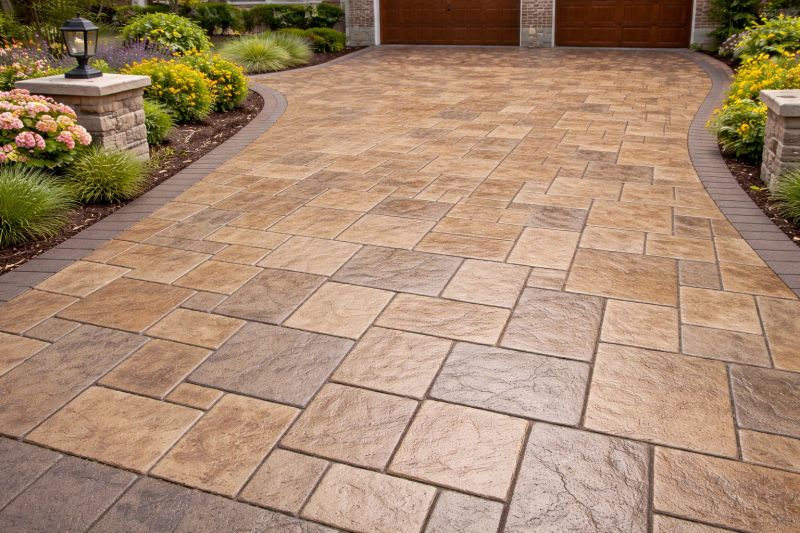 Stamped Concrete Paving in Frisco, TX