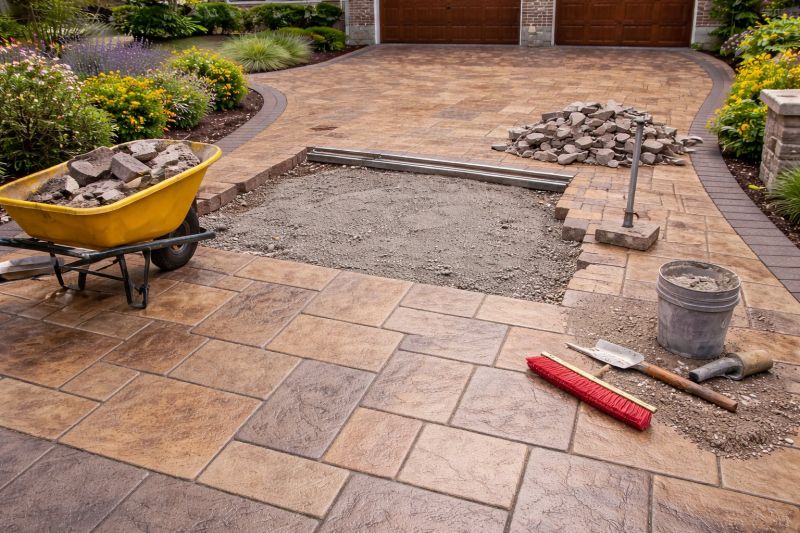 Stamped Concrete Paving in Dallas, TX