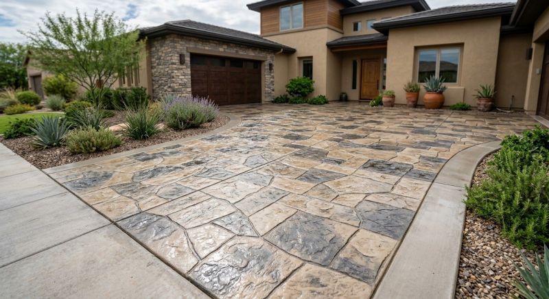 Stamped Concrete Service in Frisco, TX