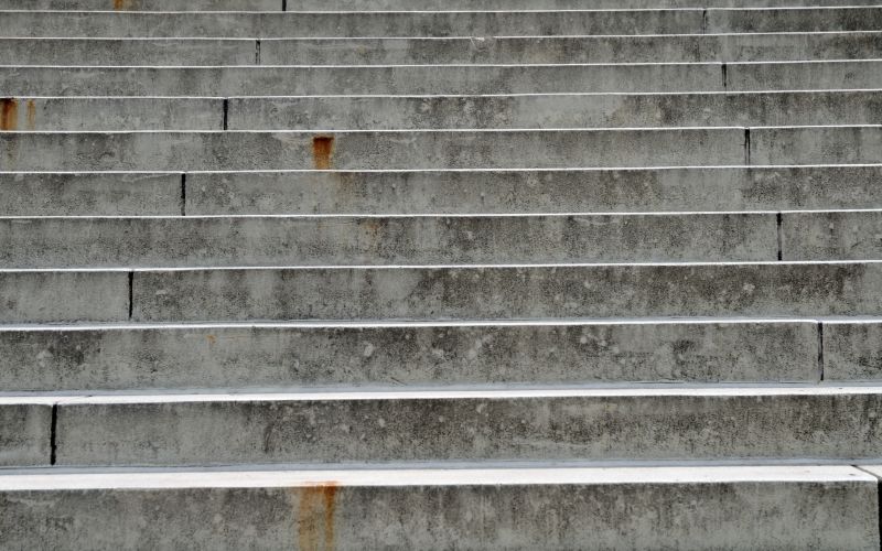 Stamped Concrete Stairs Service