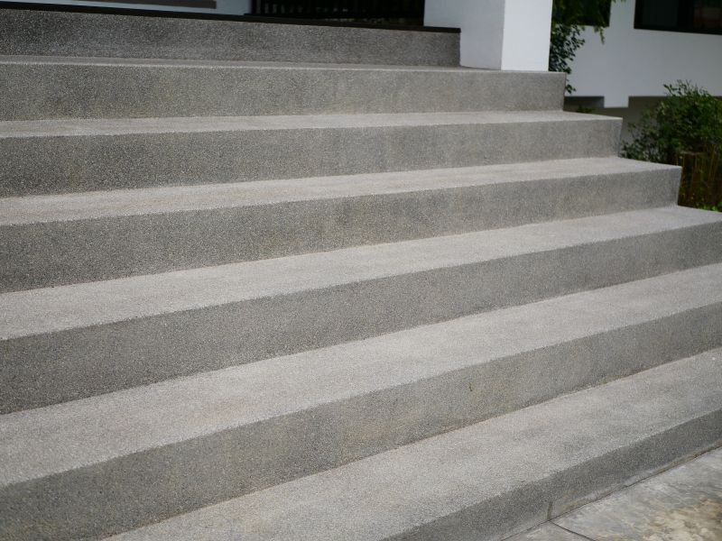 Stamped Concrete Stairs Service