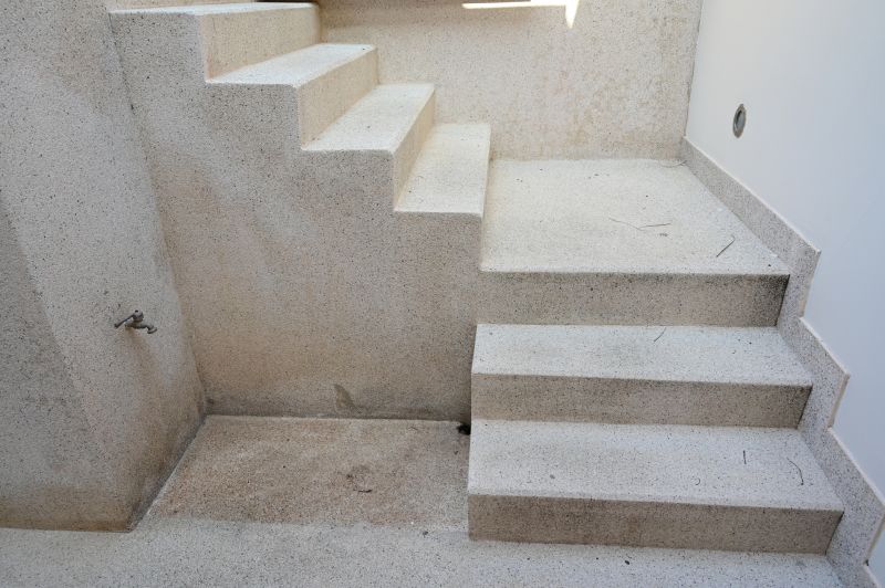 Stamped Concrete Stairs Service