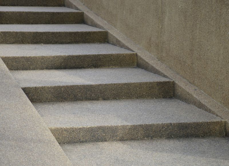 Stamped Concrete Stairs Service