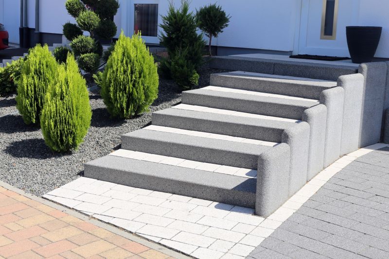 Who Does Stamped Concrete Stairs Service